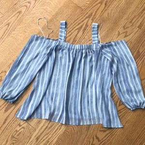 Vince Camuto Striped Blouse